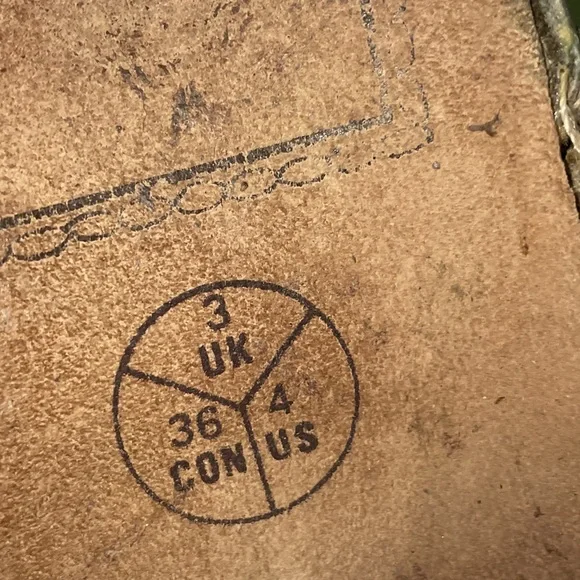 VTG England Made Dr Martens Fisherman's Sandals in Atlantic Green - Picture 5 of 9